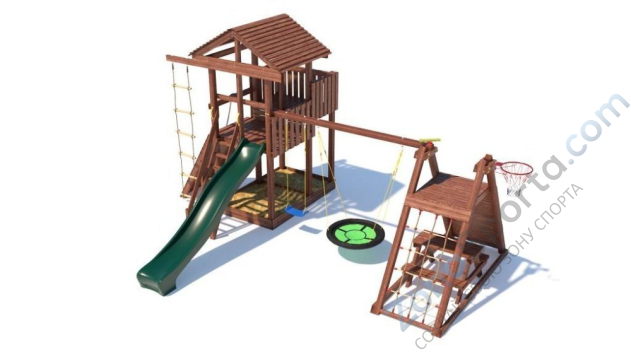Детская площадка CustWood Family F10  Детская площадка CustWood Family F10