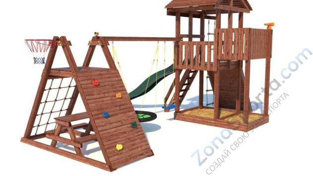Детская площадка CustWood Family F10  Детская площадка CustWood Family F10