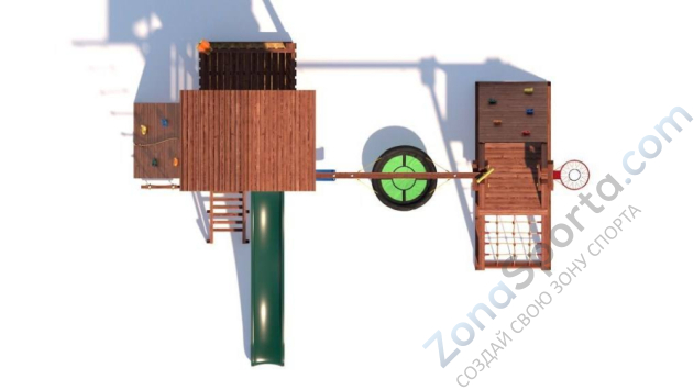 Детская площадка CustWood Family F10  Детская площадка CustWood Family F10