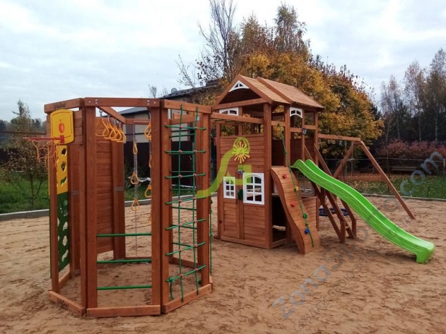 Детская площадка IgraGrad Клубный домик 2 с WorkOut Luxe Детская площадка IgraGrad Клубный домик 2 с WorkOut Luxe
