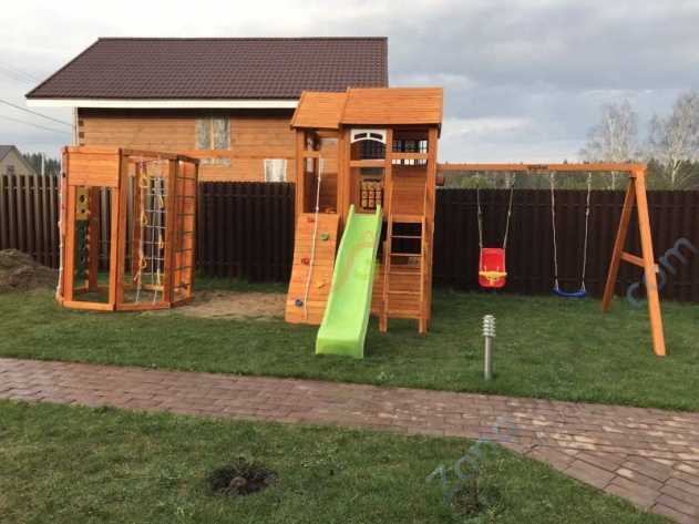Детская площадка IgraGrad Клубный домик 2 с WorkOut Luxe Детская площадка IgraGrad Клубный домик 2 с WorkOut Luxe