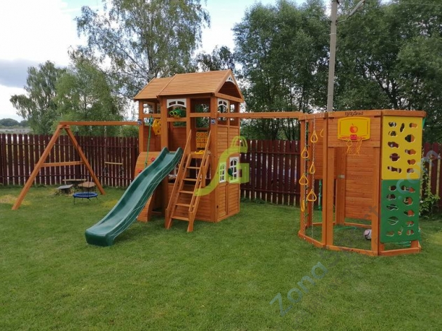 Детская площадка IgraGrad Клубный домик 2 с WorkOut Luxe Детская площадка IgraGrad Клубный домик 2 с WorkOut Luxe