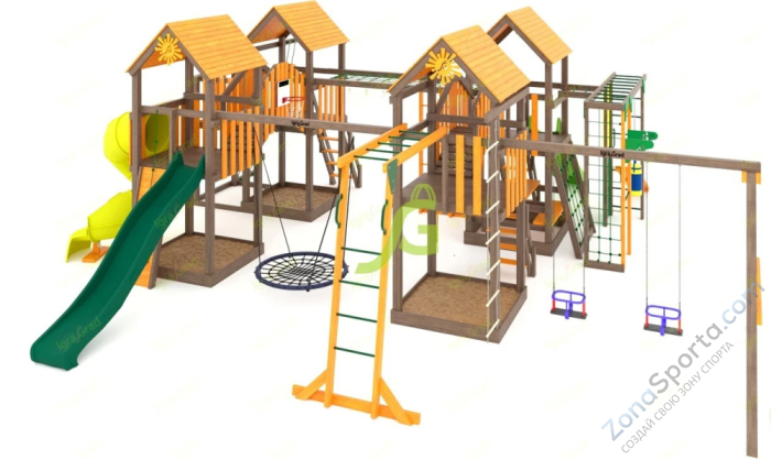 Детская площадка IgraGrad Комбо Х2 Детская площадка IgraGrad Комбо Х2