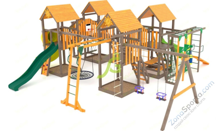 Детская площадка IgraGrad Комбо Х2 Детская площадка IgraGrad Комбо Х2