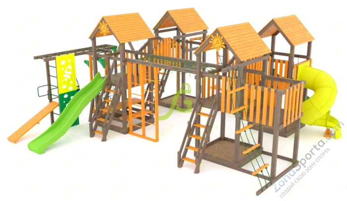 Детская площадка IgraGrad Комбо Х2 Детская площадка IgraGrad Комбо Х2
