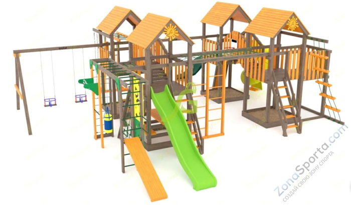 Детская площадка IgraGrad Комбо Х2 Детская площадка IgraGrad Комбо Х2