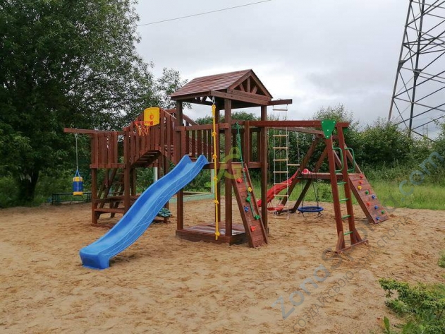 Детская площадка IgraGrad Панда Фани Мостик 2 Детская площадка IgraGrad Панда Фани Мостик 2