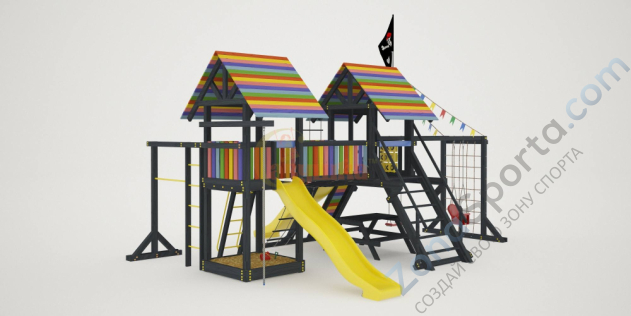 Детская площадка Савушка 1 (Black) Детская площадка Савушка 1 (Black)