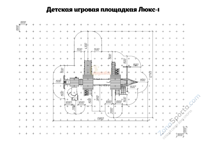 Детская площадка Савушка Люкс 1 Детская площадка Савушка Люкс 1