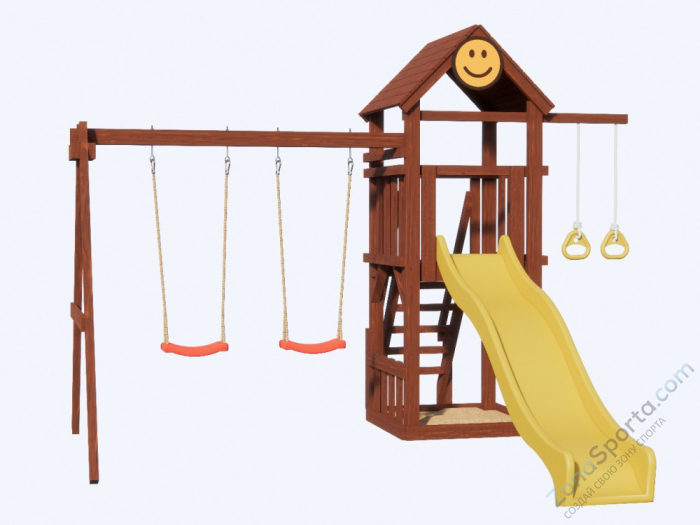 Детская деревянная площадка Smile Mini ladder Детская деревянная площадка Smile Mini ladder