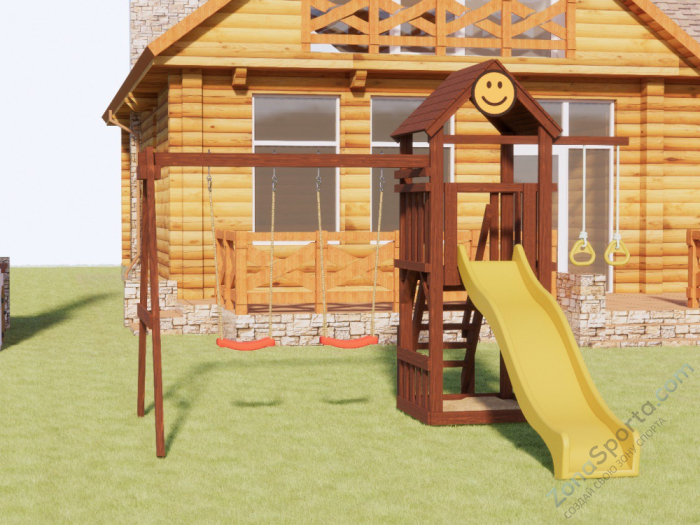 Детская деревянная площадка Smile Mini ladder Детская деревянная площадка Smile Mini ladder
