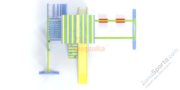 Детская игровая площадка Савушка-15 (Color-1) Детская игровая площадка Савушка-15 (Color-1)