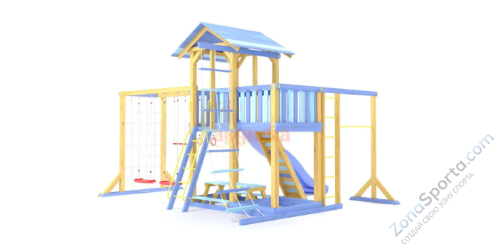 Детская игровая площадка Савушка-15 (Color-2) Детская игровая площадка Савушка-15 (Color-2)