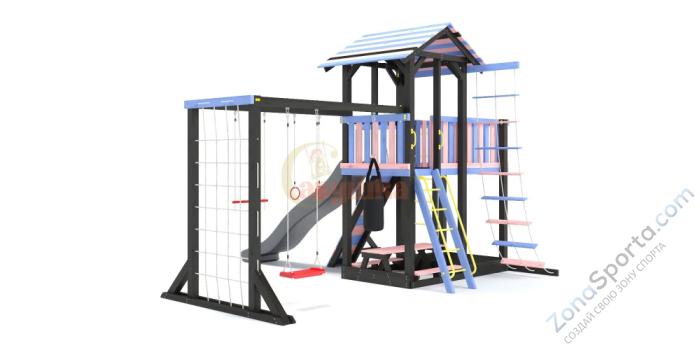 Детская игровая площадка Савушка-15 (Color-4) Детская игровая площадка Савушка-15 (Color-4)
