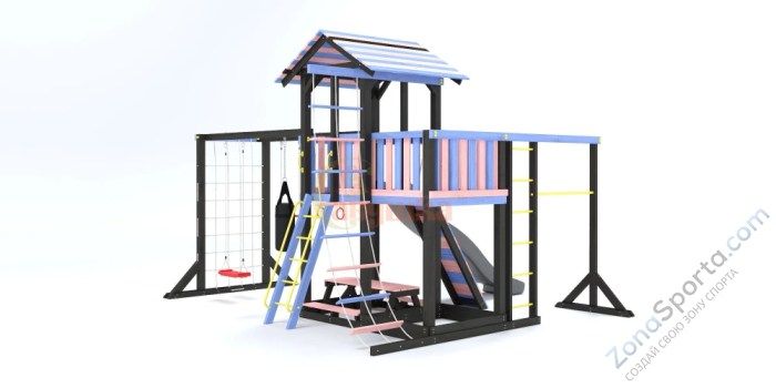 Детская игровая площадка Савушка-15 (Color-4) Детская игровая площадка Савушка-15 (Color-4)