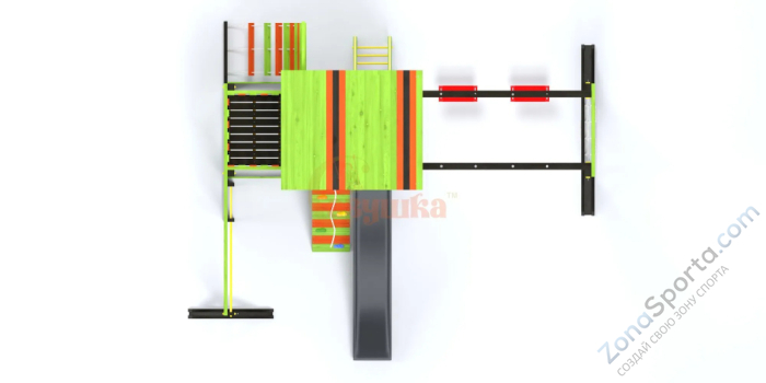 Детская игровая площадка Савушка-15 (Color-6) Детская игровая площадка Савушка-15 (Color-6)