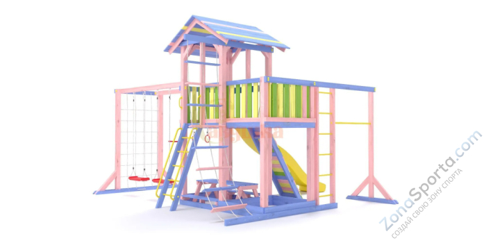 Детская игровая площадка Савушка-15 (Color-7) Детская игровая площадка Савушка-15 (Color-7)