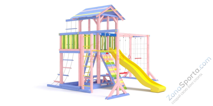 Детская игровая площадка Савушка-15 (Color-7) Детская игровая площадка Савушка-15 (Color-7)
