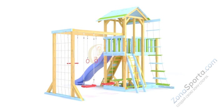 Детская игровая площадка Савушка-15 (Color-8) Детская игровая площадка Савушка-15 (Color-8)