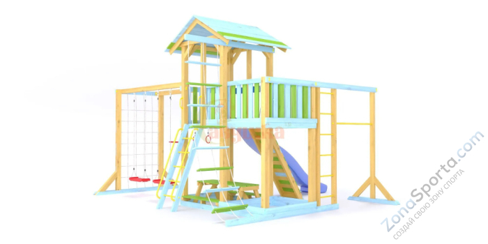 Детская игровая площадка Савушка-15 (Color-8) Детская игровая площадка Савушка-15 (Color-8)