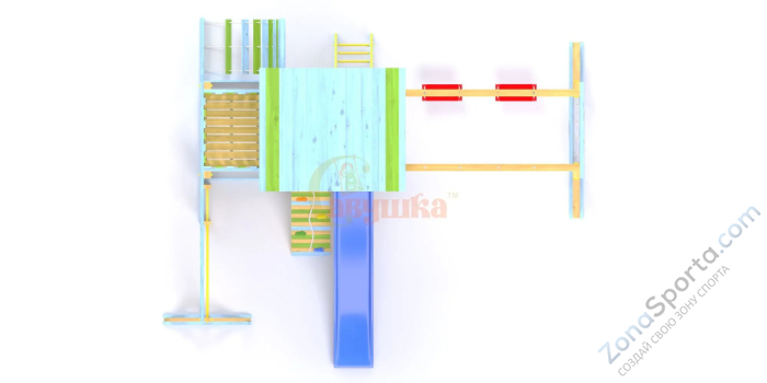 Детская игровая площадка Савушка-15 (Color-8) Детская игровая площадка Савушка-15 (Color-8)