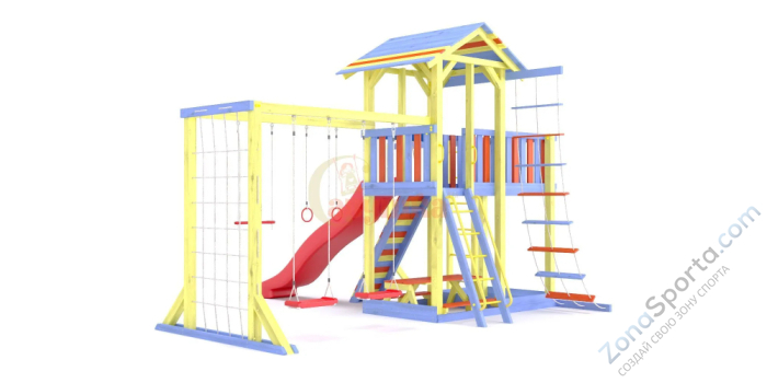 Детская игровая площадка Савушка-15 (Color-9) Детская игровая площадка Савушка-15 (Color-9)