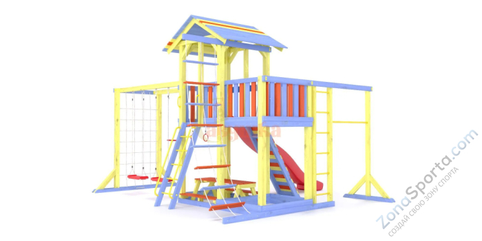 Детская игровая площадка Савушка-15 (Color-9) Детская игровая площадка Савушка-15 (Color-9)