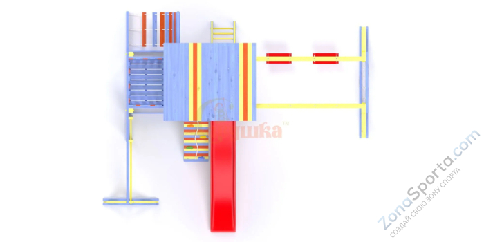 Детская игровая площадка Савушка-15 (Color-9) Детская игровая площадка Савушка-15 (Color-9)