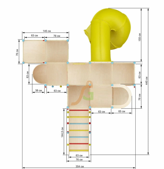 Детская игровая зона IgraGrad 13 Детская игровая зона IgraGrad 13