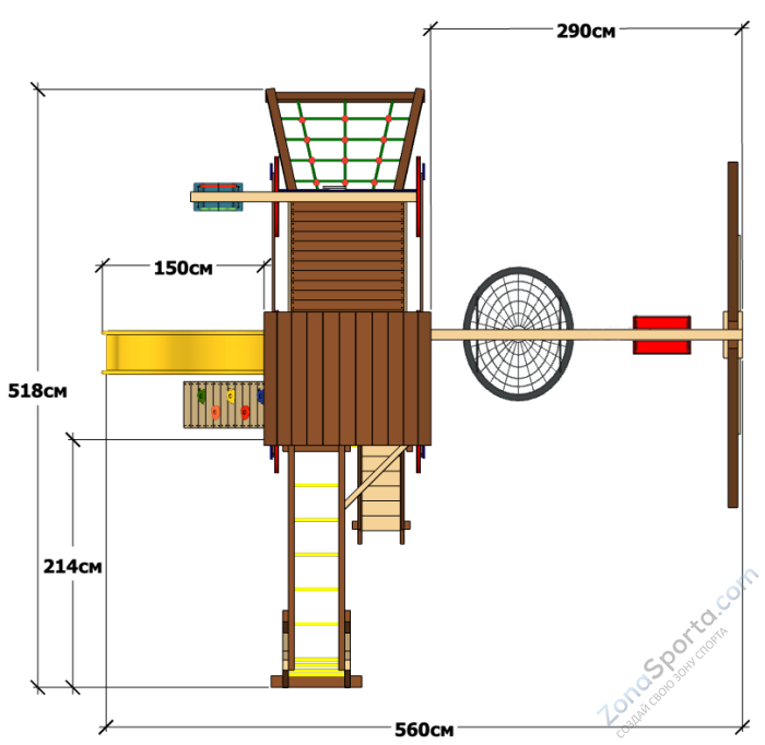 Детская площадка Cruiser 3 Детская площадка Cruiser 3