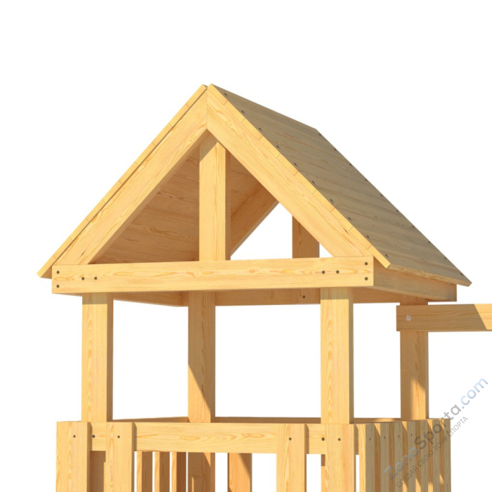 Детская площадка CustWood Junior J1 с деревянной крышей Детская площадка CustWood Junior J1 с деревянной крышей