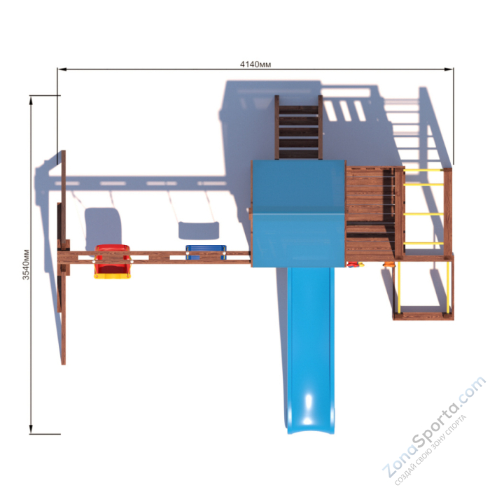 Детская площадка CustWood Scout SC5 Детская площадка CustWood Scout SC5