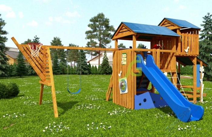 Детская площадка IgraGrad Домик 3 для общественных мест Детская площадка IgraGrad Домик 3 для общественных мест