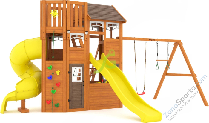 Детская площадка IgraGrad Клубный домик 4 Luxe Детская площадка IgraGrad Клубный домик 4 Luxe