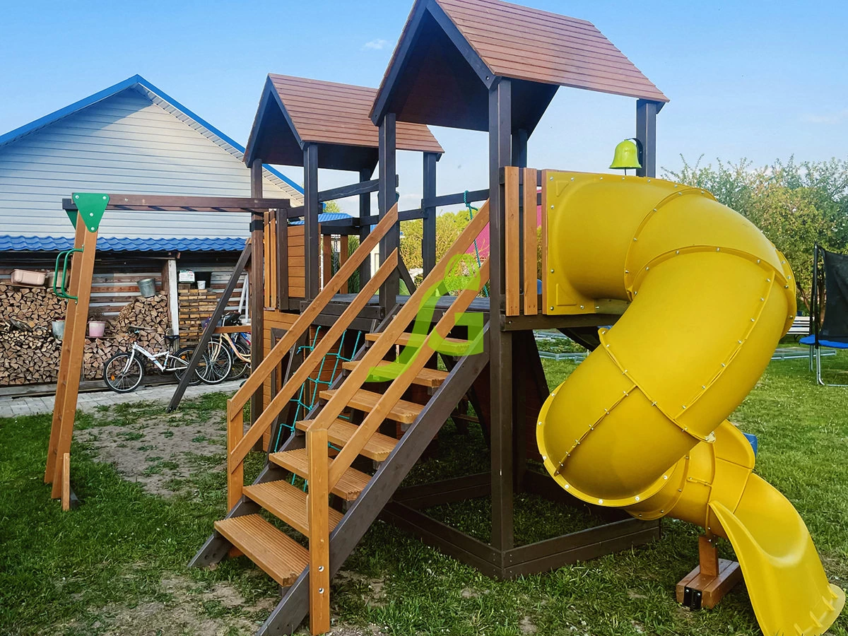 Детская площадка IgraGrad Комбо с трубой Детская площадка IgraGrad Комбо с трубой