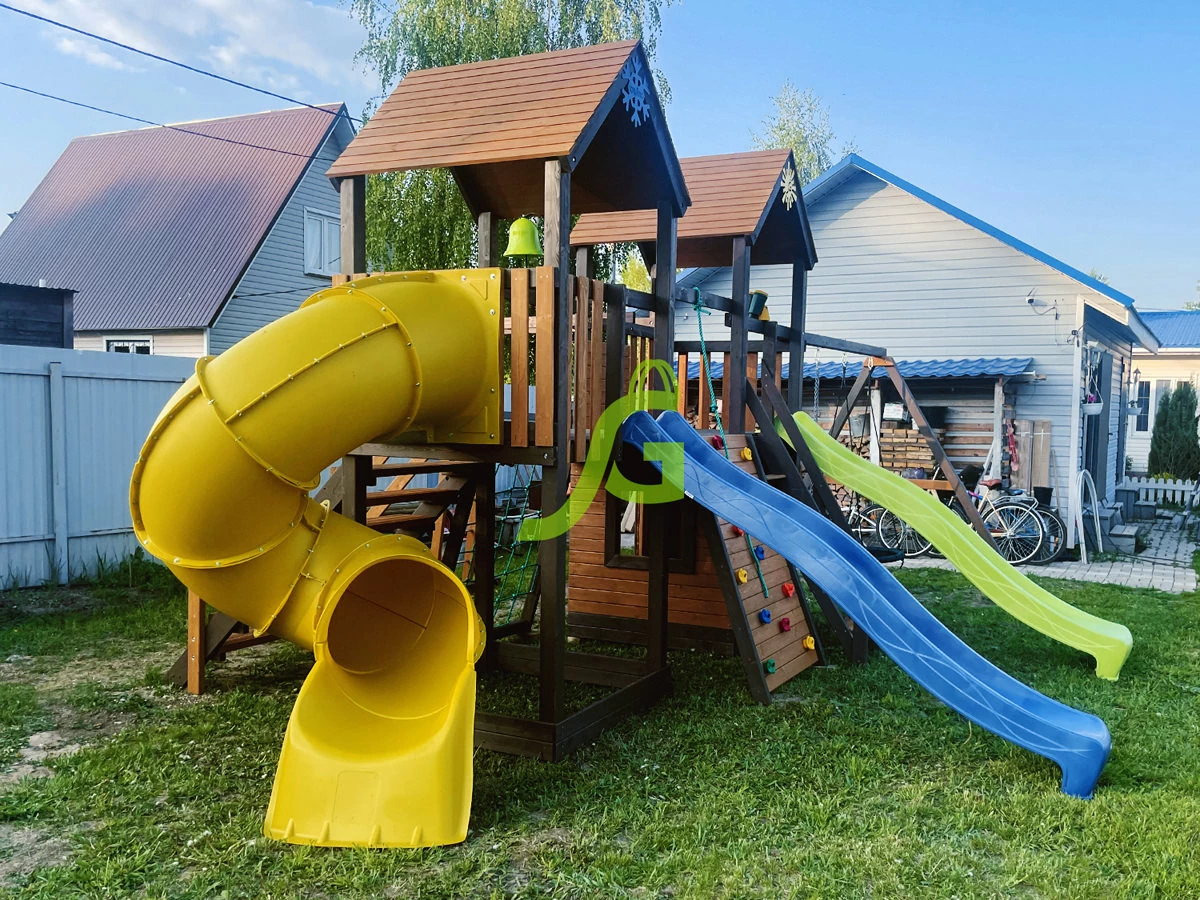 Детская площадка IgraGrad Комбо с трубой Детская площадка IgraGrad Комбо с трубой