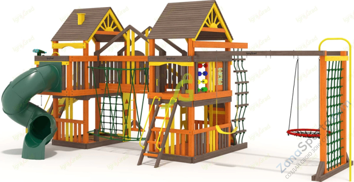 Детская площадка IgraGrad Шато Sun (мод.2) Детская площадка IgraGrad Шато Sun (мод.2)