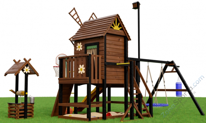 Детская площадка Мельница Marvill 1 игровой колодец Reverso Детская площадка Мельница Marvill 1 игровой колодец Reverso