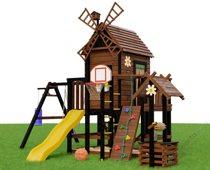 Детская площадка Мельница Marvill 1 игровой колодец Reverso Детская площадка Мельница Marvill 1 игровой колодец Reverso