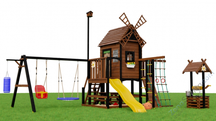 Детская площадка Мельница Marvill 2 игровой колодец Reverso Детская площадка Мельница Marvill 2 игровой колодец Reverso