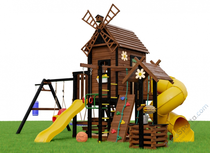 Детская площадка Мельница Marvill 5 игровой колодец Reverso Детская площадка Мельница Marvill 5 игровой колодец Reverso