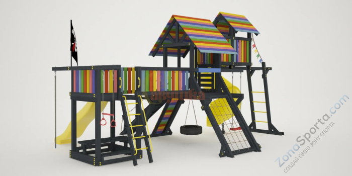 Детская площадка Савушка 8 (Black) Детская площадка Савушка 8 (Black)