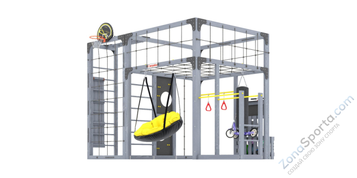 Детская площадка Савушка Куб-2 (Серый) Детская площадка Савушка Куб-2 (Серый)