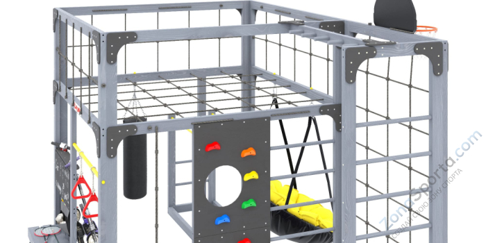 Детская площадка Савушка Куб-2 (Серый) Детская площадка Савушка Куб-2 (Серый)