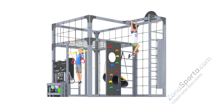 Детская площадка Савушка Куб-2 (Серый) Детская площадка Савушка Куб-2 (Серый)