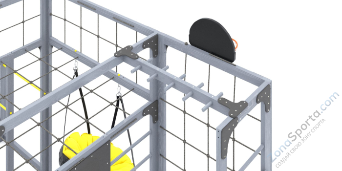 Детская площадка Савушка Куб-2 (Серый) Детская площадка Савушка Куб-2 (Серый)