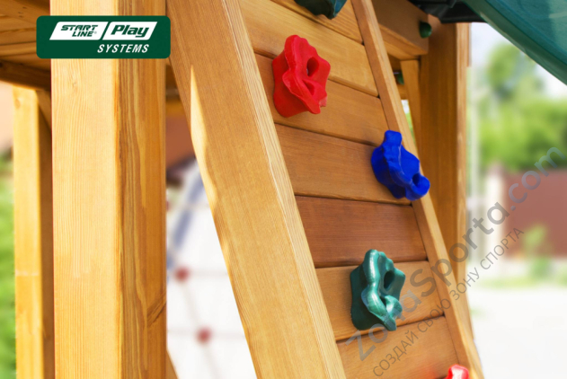 Детский городок SLP Systems Athletic премиум Кедр Детский городок SLP Systems Athletic премиум Кедр