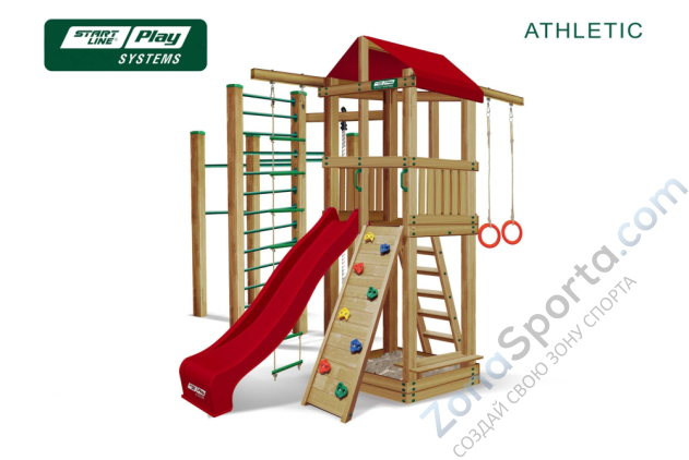 Детский городок SLP Systems Athletic премиум Север Детский городок SLP Systems Athletic премиум Север
