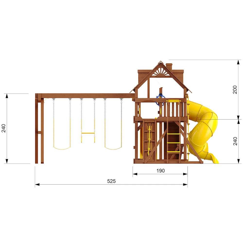 Детский игровой комплекс SunriseFort-4 Детский игровой комплекс SunriseFort-4