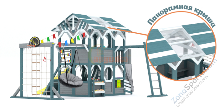 Детский игровой комплекс Савушка PlayHouse-3 Детский игровой комплекс Савушка PlayHouse-3